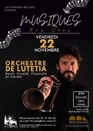 Concert Musiques aux Vans : Orchestre de Lutétia