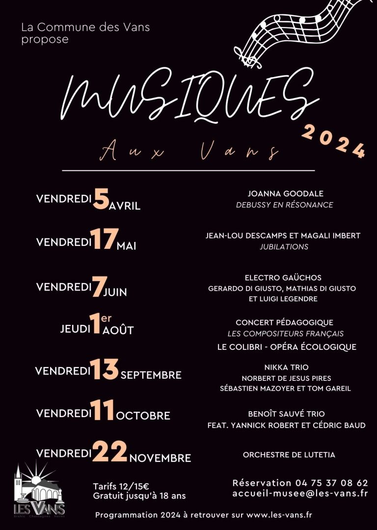 MUSIQUES AUX VANS revient en 2024