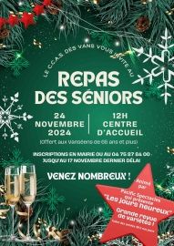 REPAS DES SENIORS CCAS LES VANS